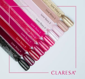 Claresa hybrydowy lakier do paznokci Love Story 6 5 g