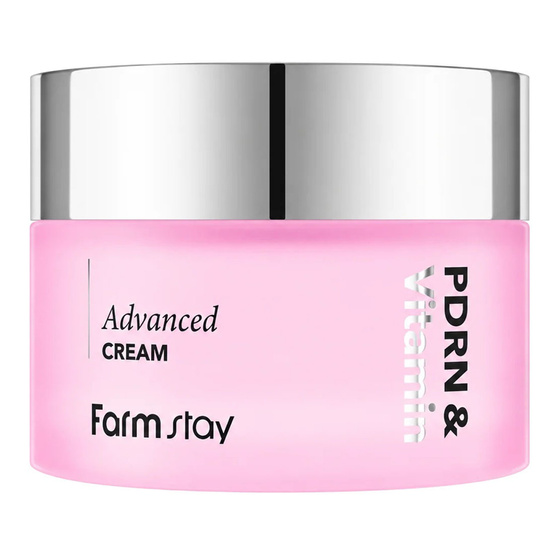 Farmstay PDRN & Vitamin Advanced Cream ujędrniająco-rozjaśniający krem do twarzy 50 ml