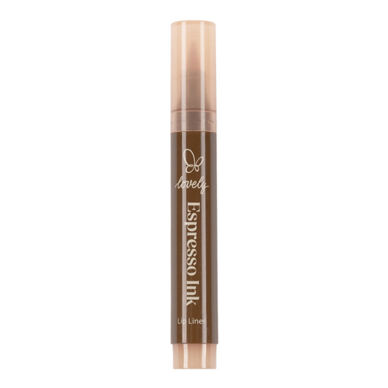Lovely Espresso Ink Lip Liner trwała konturówka do ust w formie markera 01 1,2 g