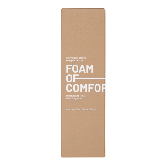 Veoli Botanica Foam Of Comfort nawilżająca pianka do mycia twarzy 150 ml