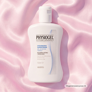 Physiogel Hypoallergenic Codzienne Nawilżanie żel do mycia twarzy dla skóry suchej i wrażliwej 150 ml