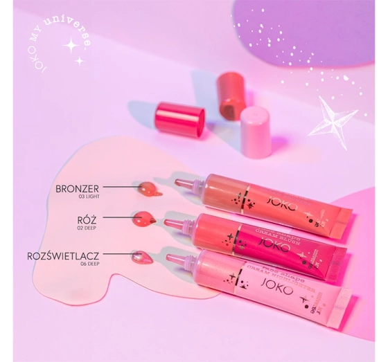 JOKO MY UNIVERSE BRONZER W KREMIE 03 LIGHT 15ML