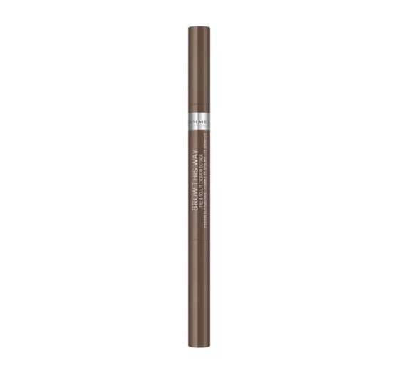 Rimmel Brow This Way kredka do brwi 002 Medium Brown 0,25g