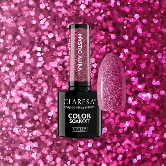 Claresa lakier hybrydowy Mystic Aura 4 5 g