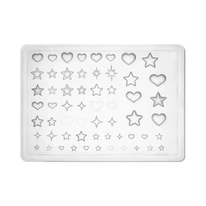 Clavier 3D Nail Art Forms silikonowe formy do ozdób 05