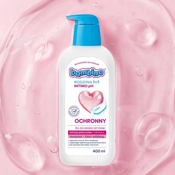 Bambino Rodzina Intimo pH ochronny żel do higieny intymnej 400 ml
