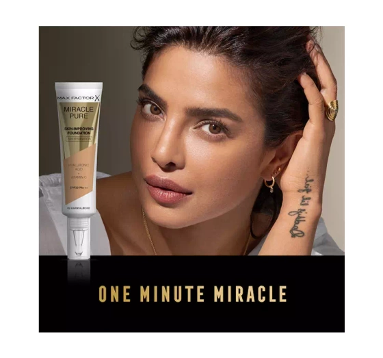 Max Factor Miracle Pure podkład poprawiający kondycję skóry 33 Crystal Beige 30 ml