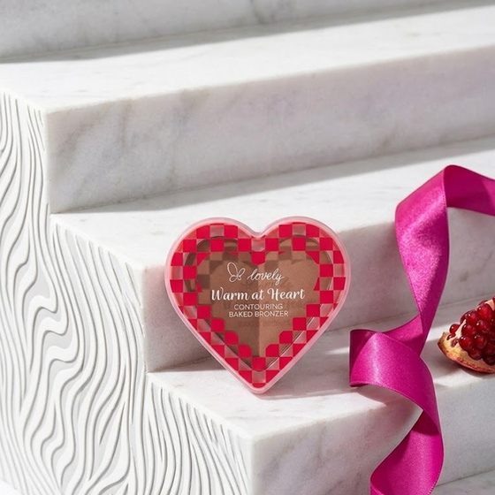 Lovely Warm at Heart podwójny bronzer wypiekany do twarzy 9 g