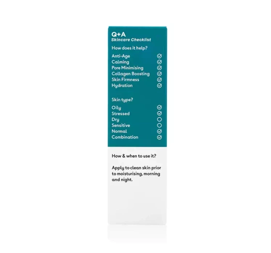 Q+A Regenerujące serum do twarzy z cynkiem PCA 30ml