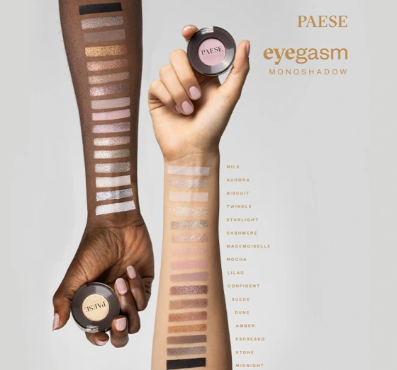 Paese Eyegasm MonoShadow pojedynczy cień do powiek 06 Cashmere 1,5 g