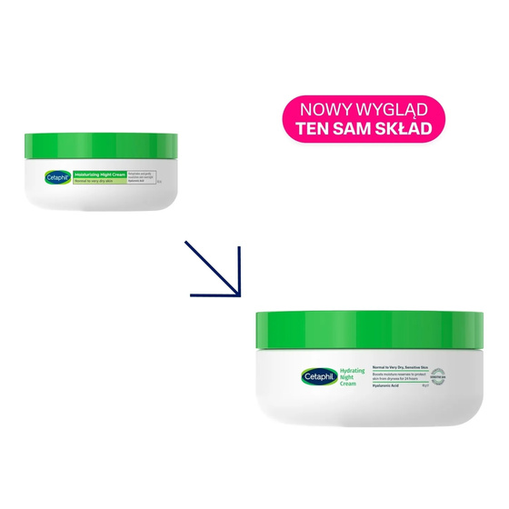 Cetaphil nawilżający krem do twarzy na noc 48 ml