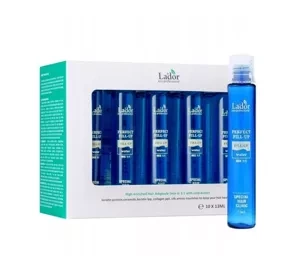 La'dor Perfect Hair Fill-up odbudowująca kuracja do włosów zniszczonych ampułka 10x13ml